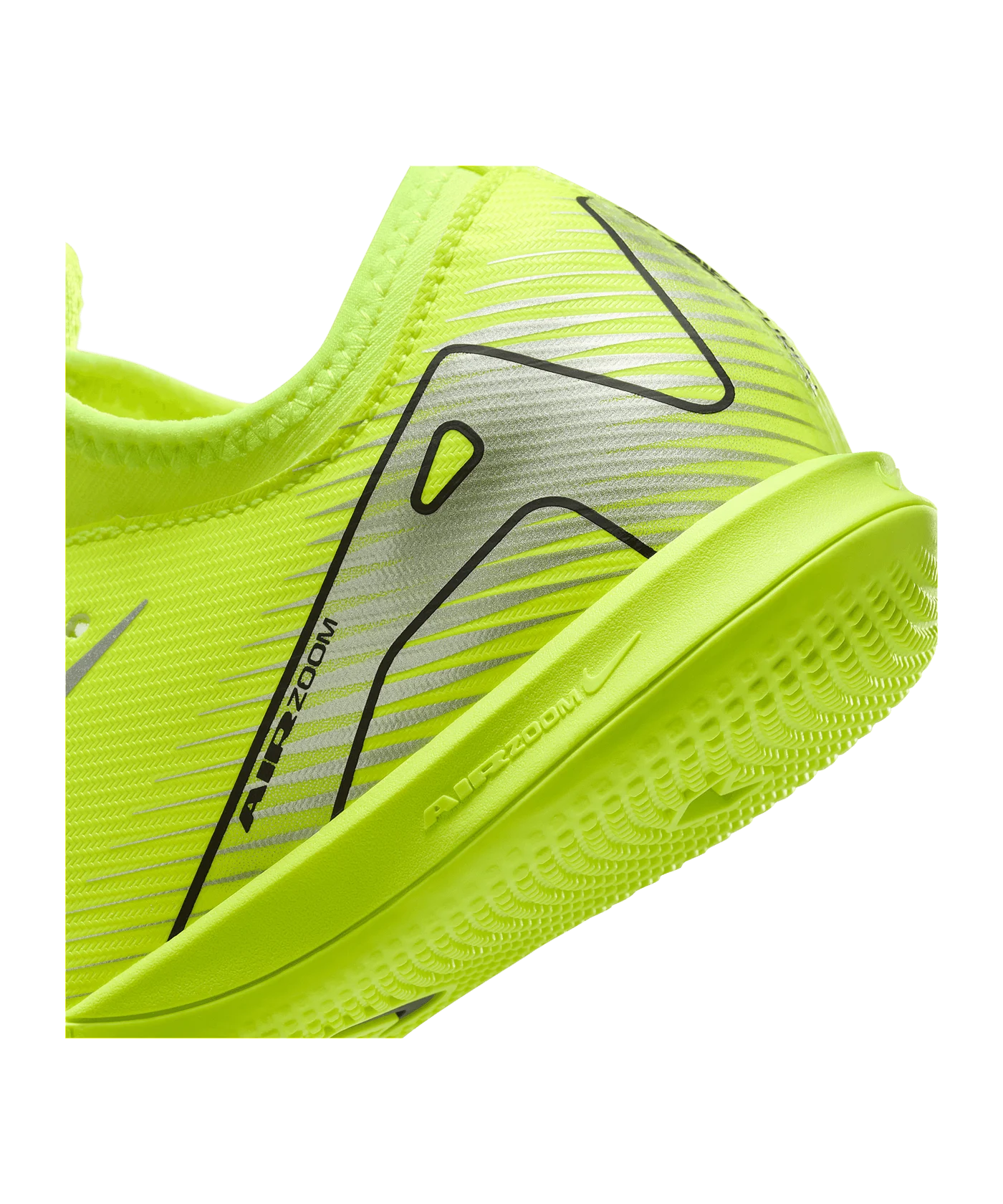 Nike Jr Air Zoom Mercurial Vapor XVI Academy IN Mad Voltage Kids Gelb Schwarz F700