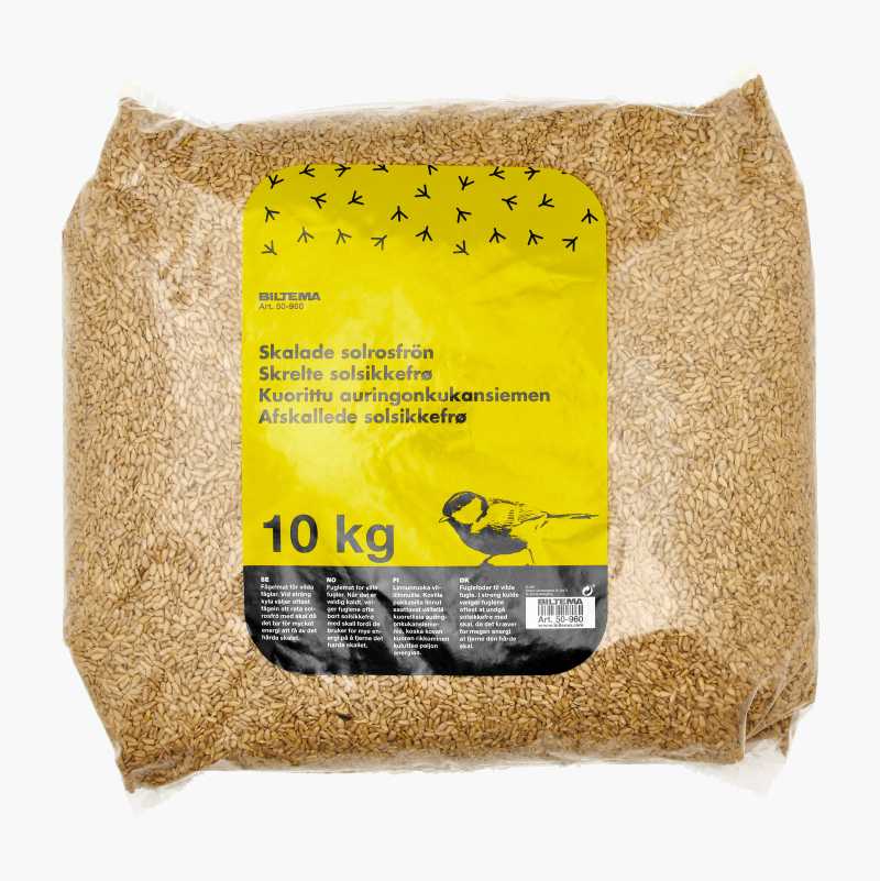 Skrelte solsikkefrø, 10 kg