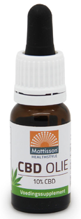Mattisson HealthStyle CBD Olie 10% 10ML