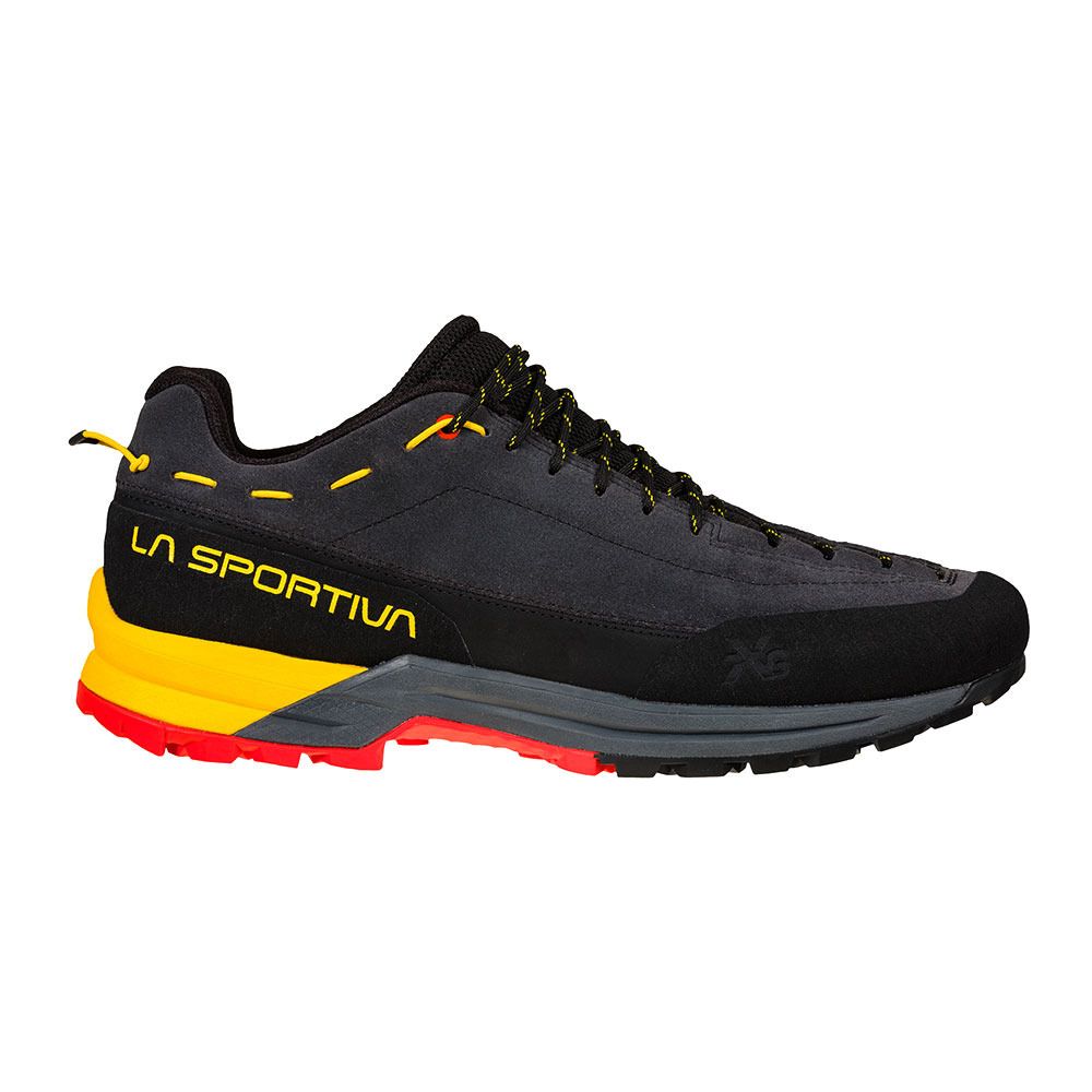 La Sportiva TX GUIDE LEATHER - Chaussures d'approche Homme carbon/yellow
