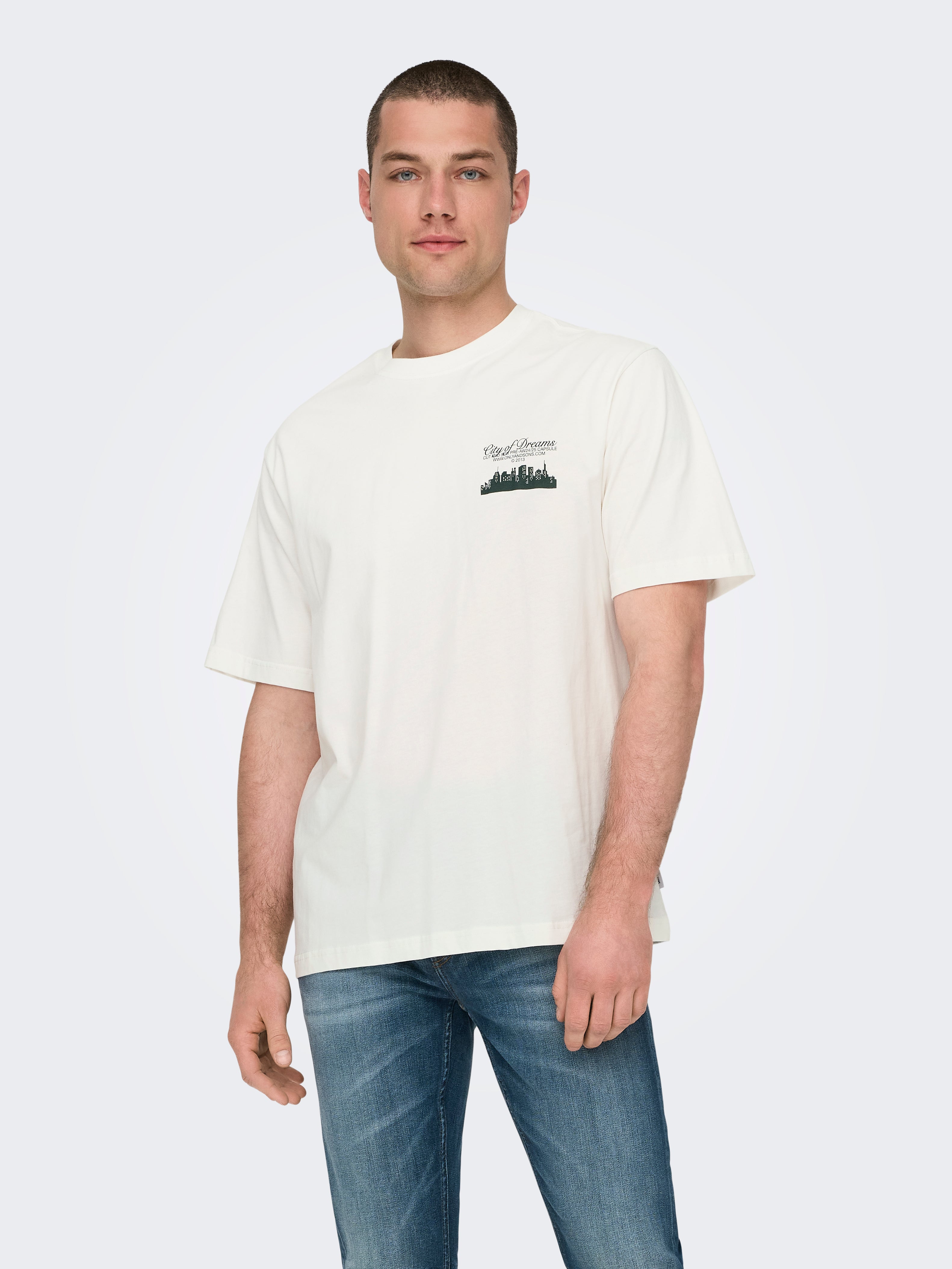 ONSRYLAN T-shirt Cloud Dancer