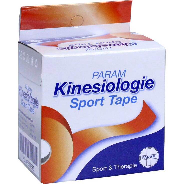 Kinesiologie Sport Tape 5 cm x 5 m rot, 1 St
