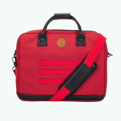 Sac Ordinateur Shanghai Berlin rouge framboise
