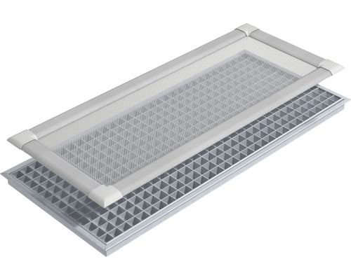 Lichtschachtafdekking home protect aluminium 60x115 cm