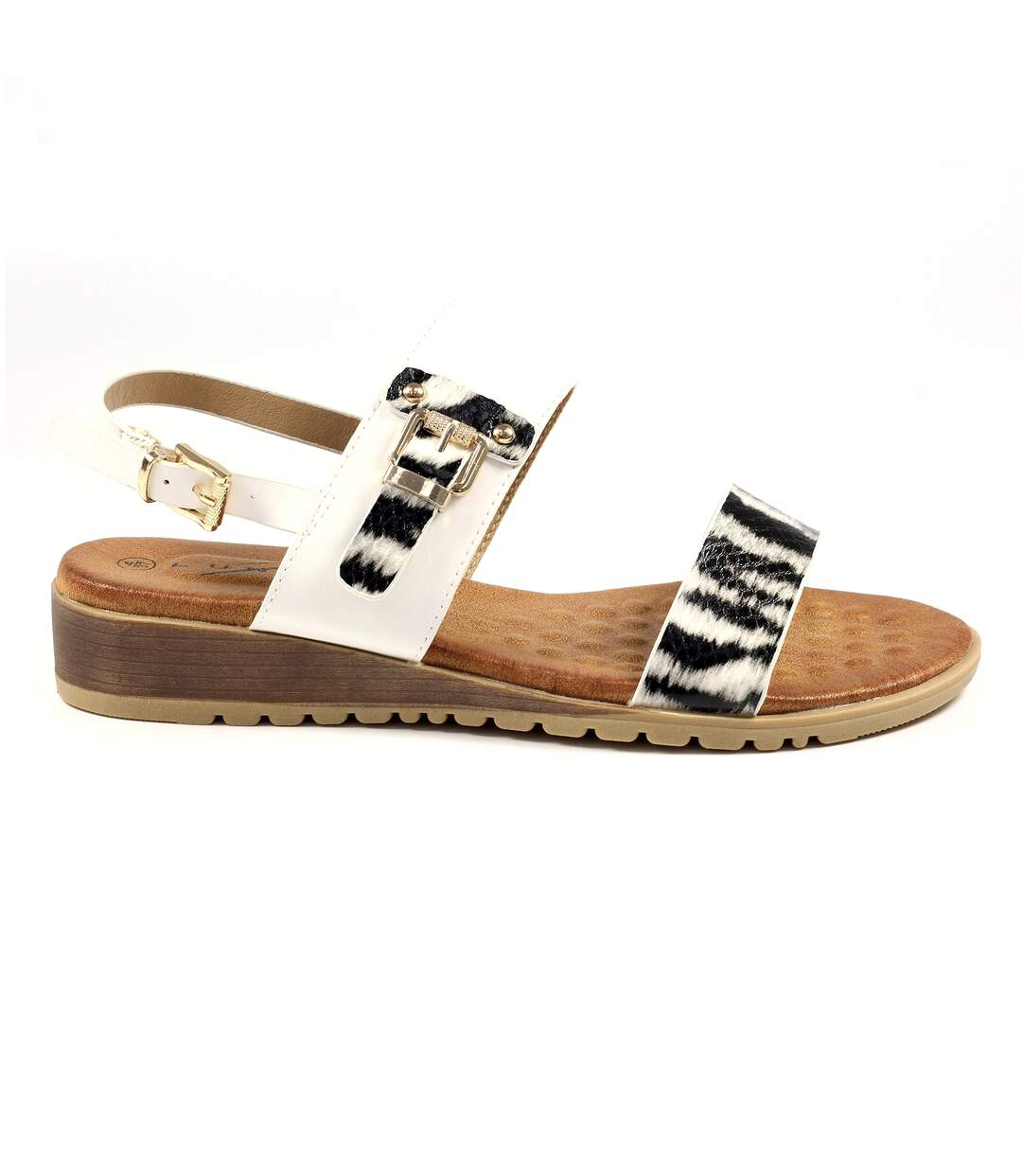 Lunar - Sandales TUSCANY - Femme (Blanc) - UTGS384