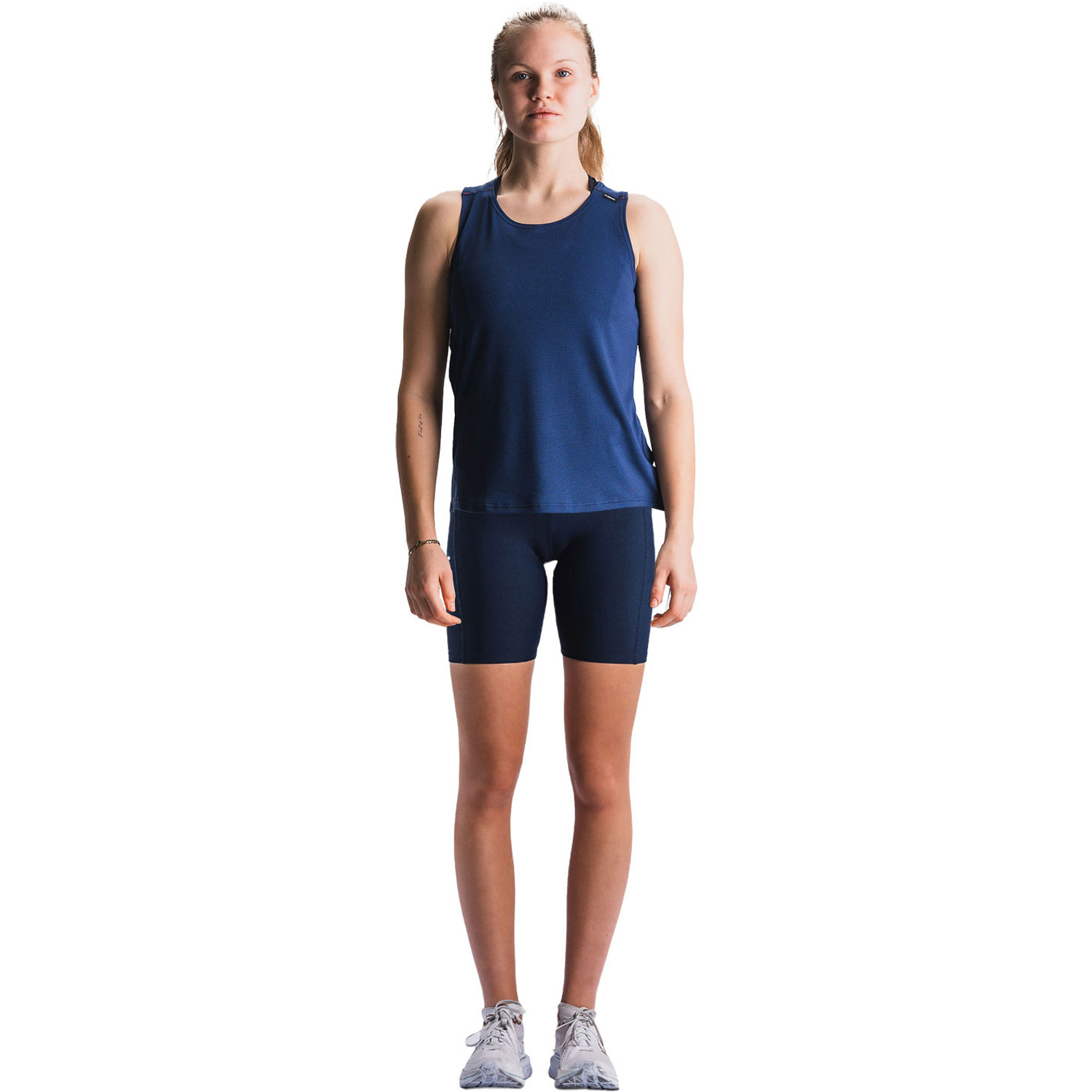 Fusion Run Singlet Korte Legging Set Dames