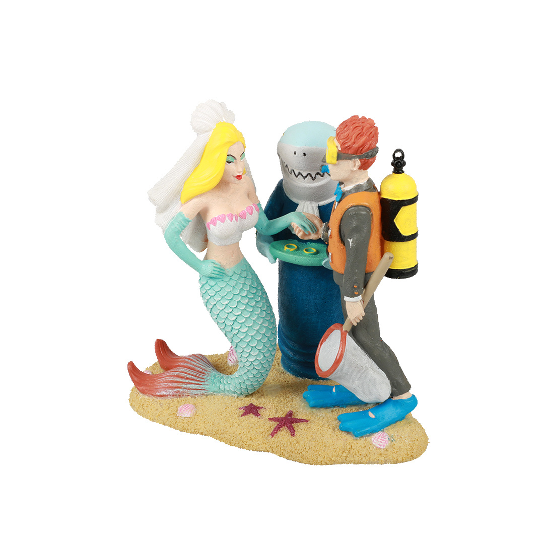 Aqua D'ella Scuba Wedding 12x10,5x12cm