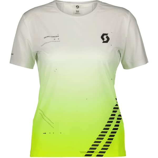 T-shirt running SCOTT TEE W'S RC RUN SS YELLOW/BLACK