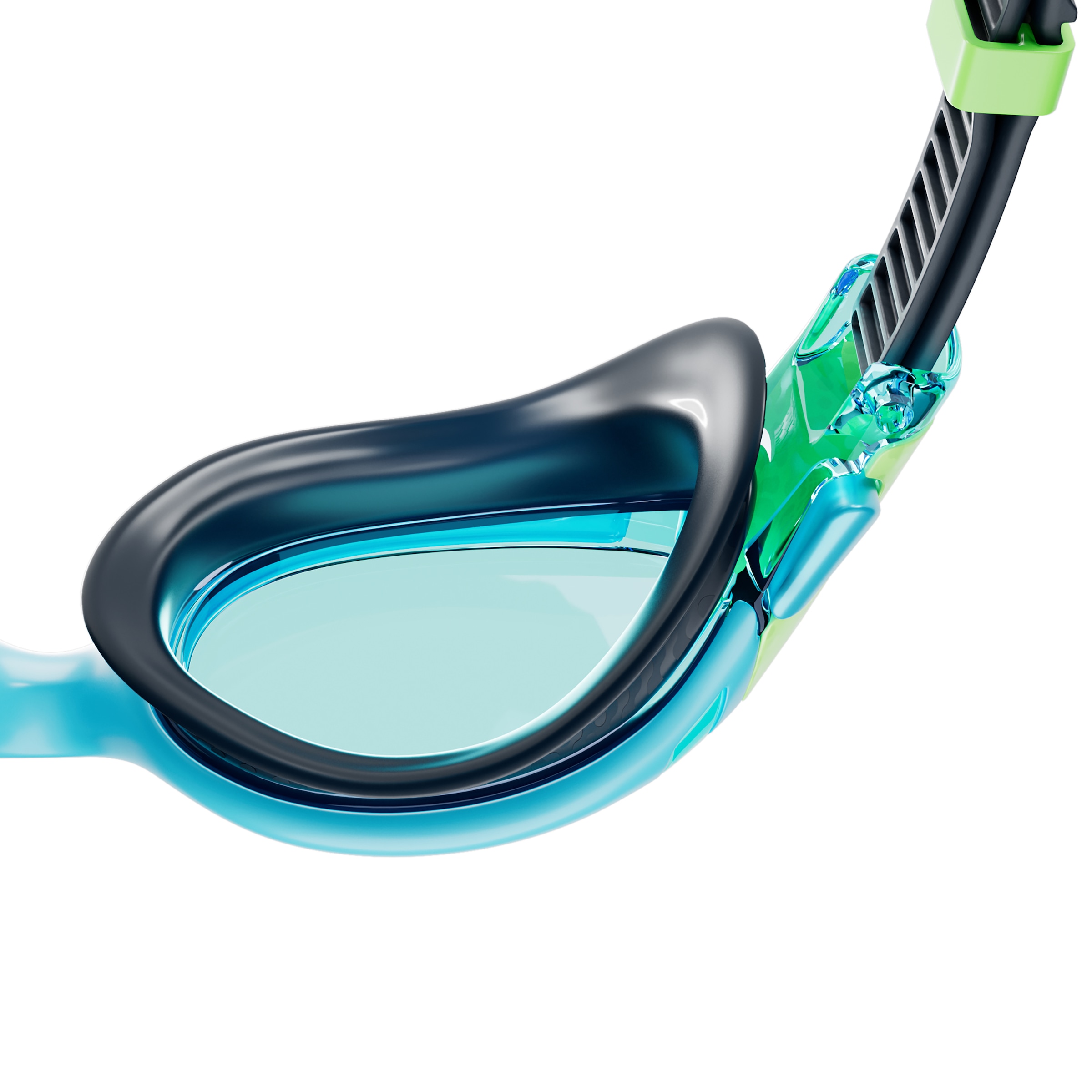Speedo Schwimmbrille »Biofuse 2.0 Junior« breites optisches Profil, gepolsterte Dichtungen