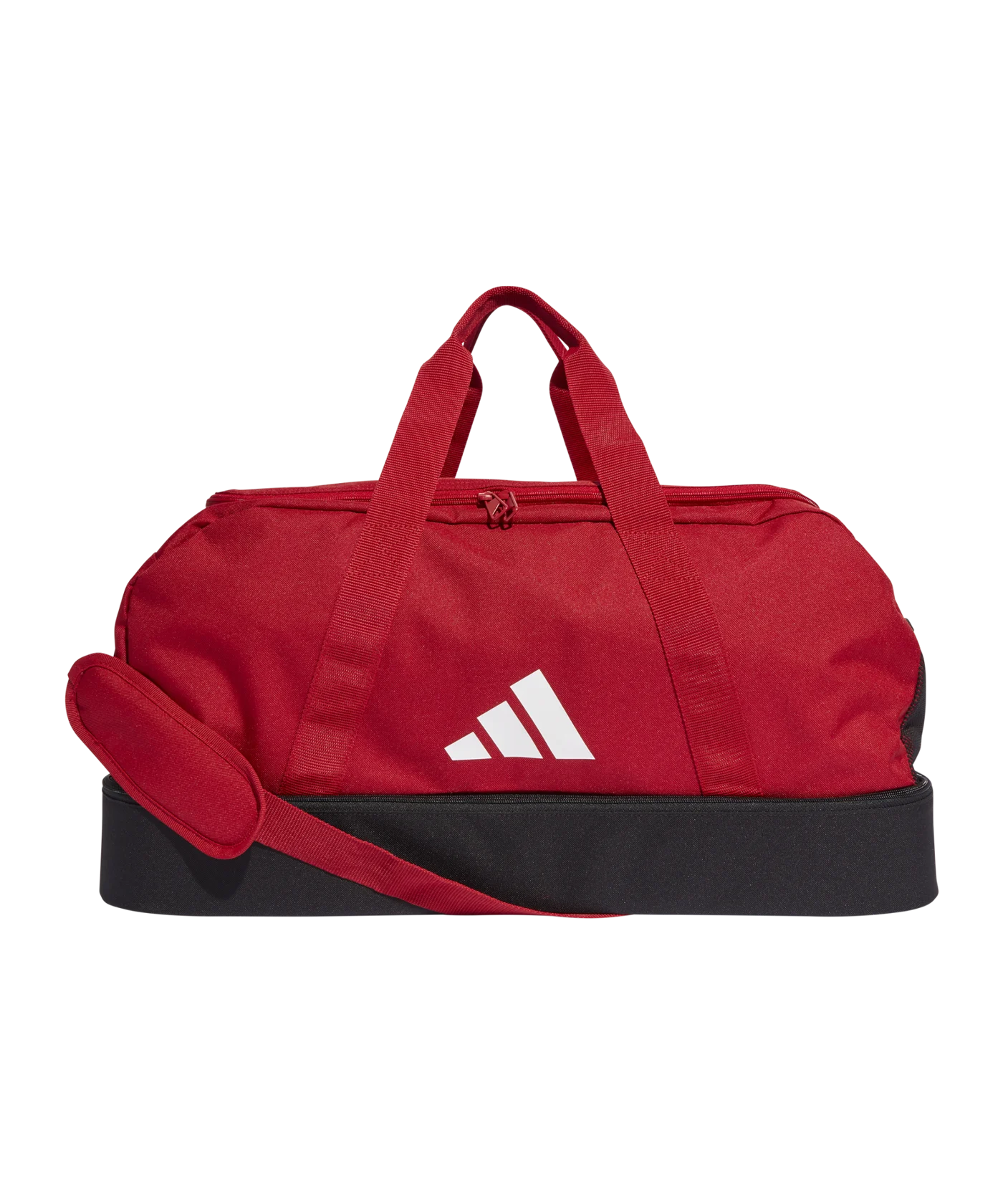 adidas Tiro League Duffel Bag Gr. M Rot Weiss