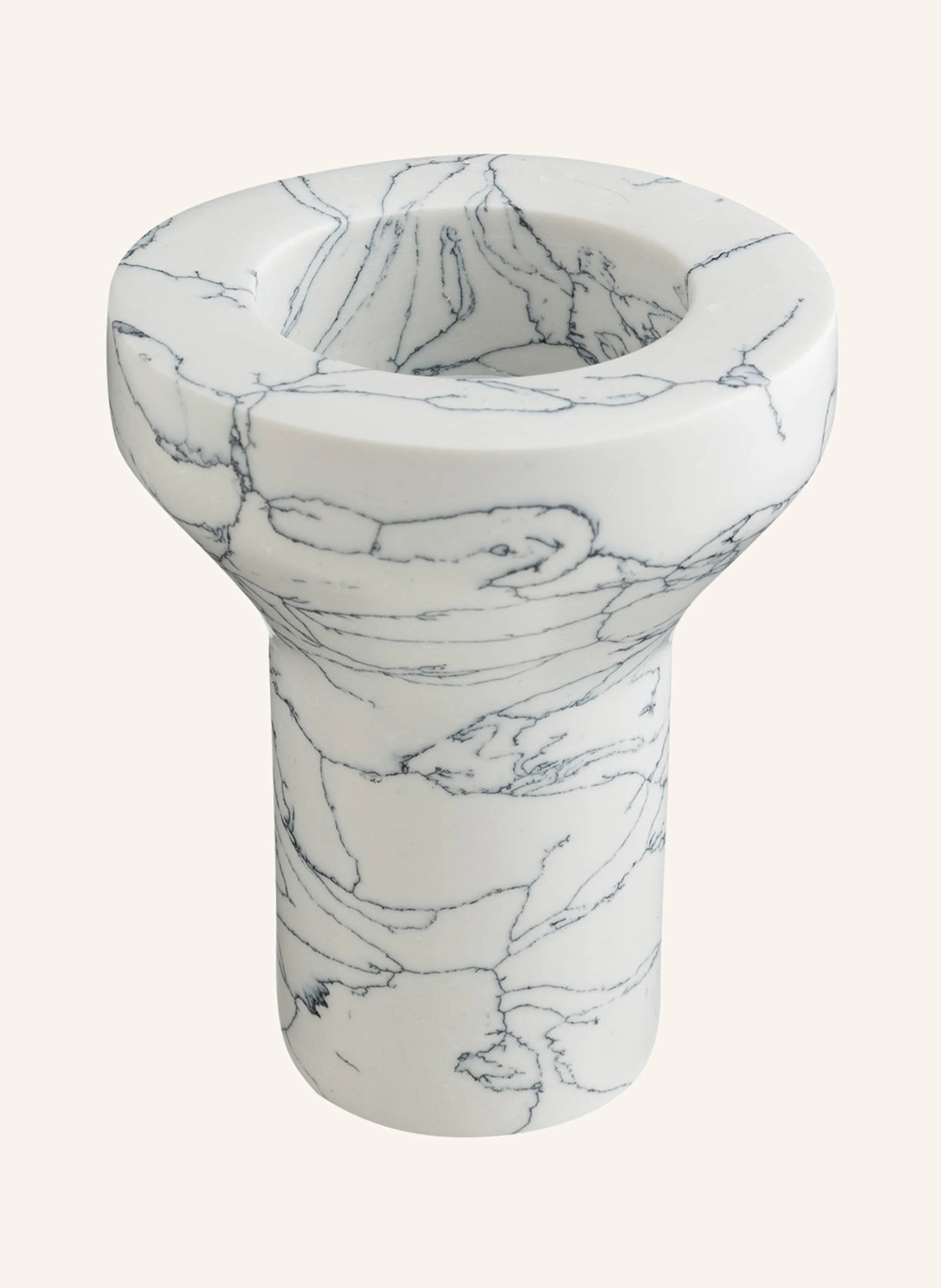 BROSTE COPENHAGEN Kerzenhalter ANNA aus Marmor