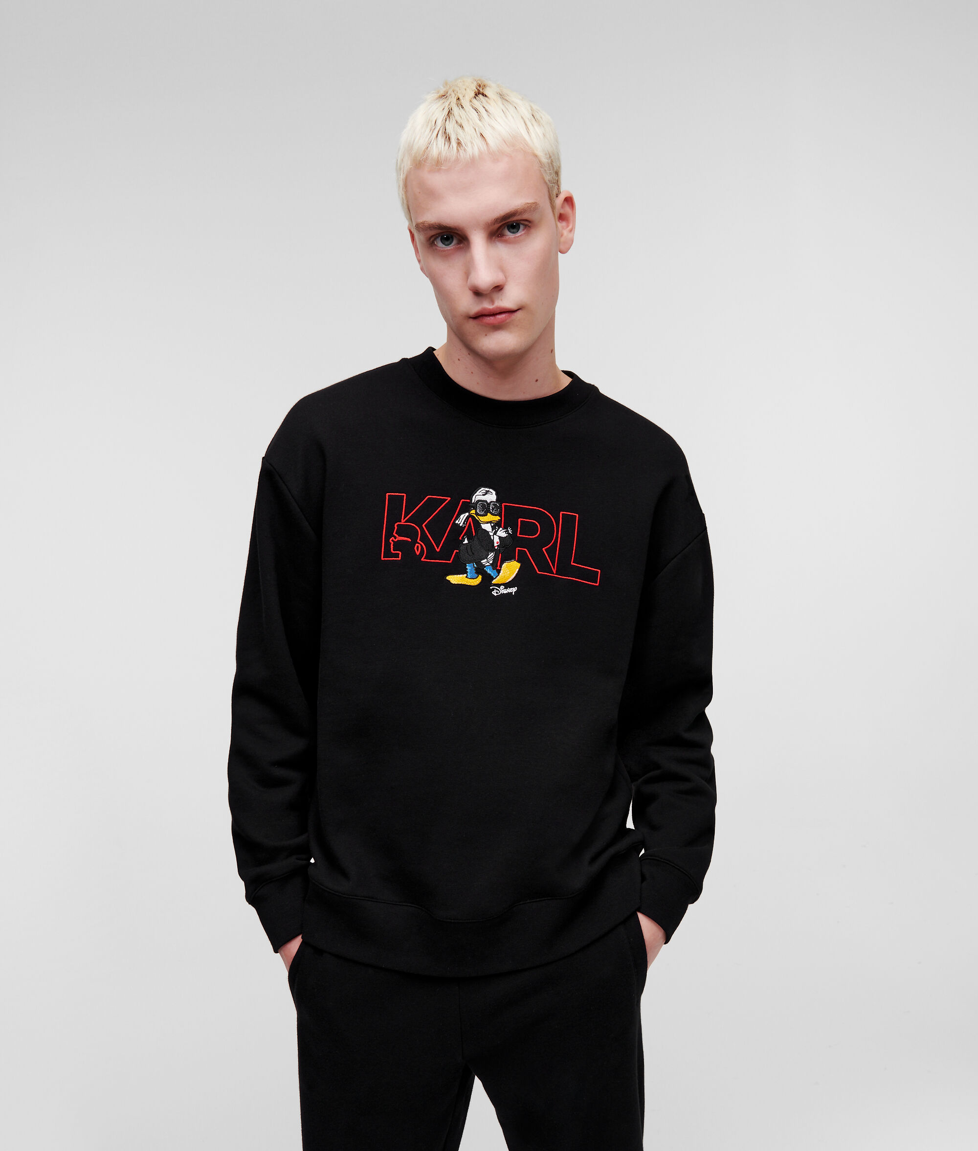 SWEAT-SHIRT À LOGO DS x KARL LAGERFELD