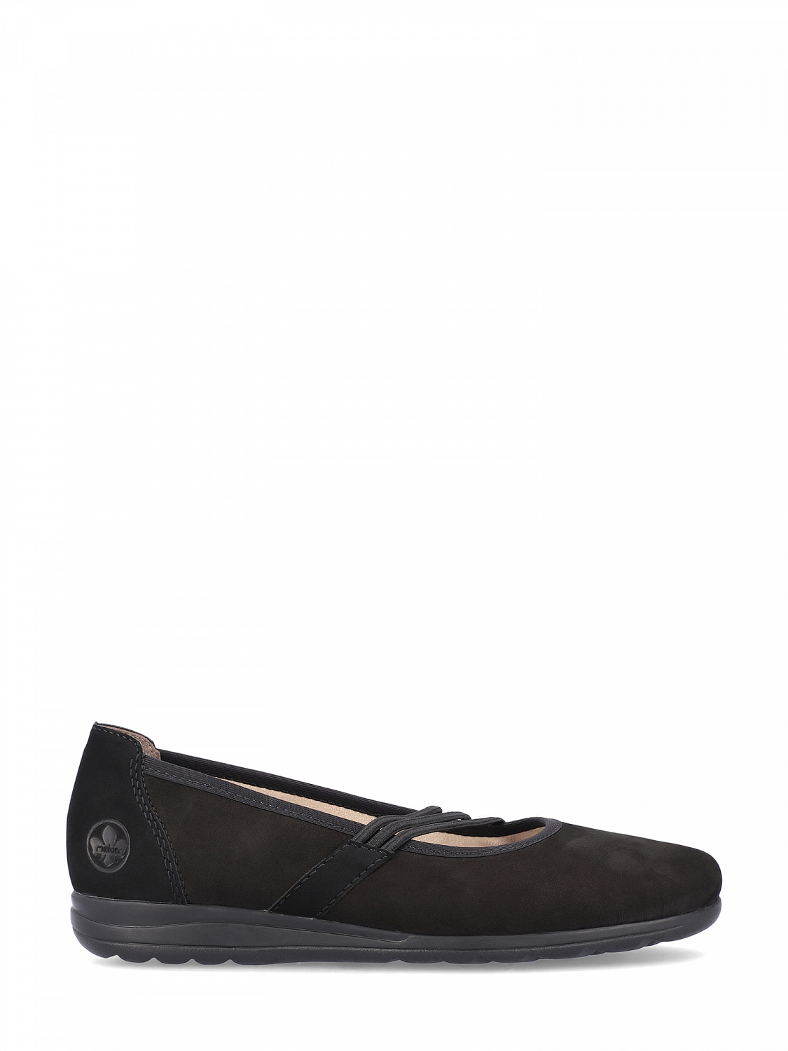 Rieker Suede Comfort Ballerina