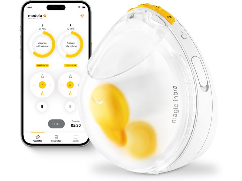 MEDELA Milchpumpe Magic InBra einzel Elektrisch Tragbare Einzelmilchpumpe