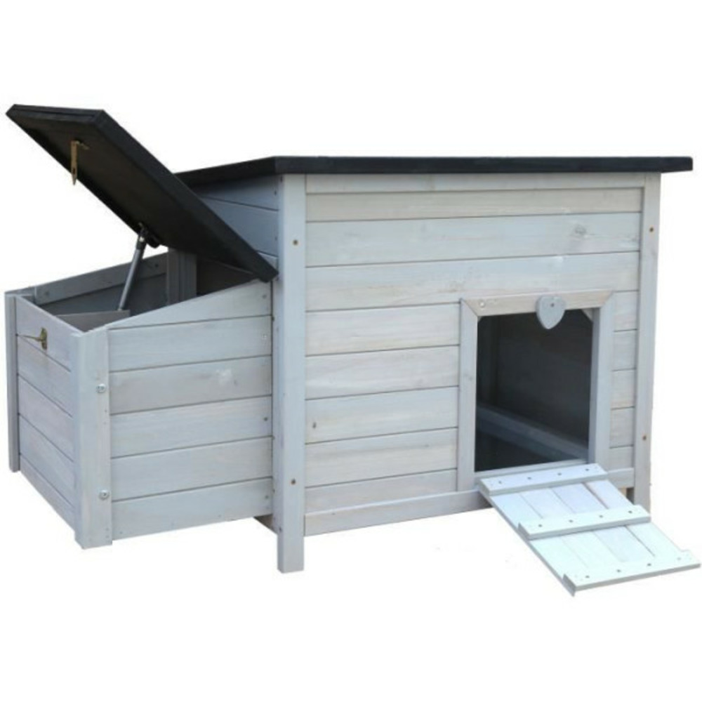 Poulailler paulette - 89x70x93cm - bois