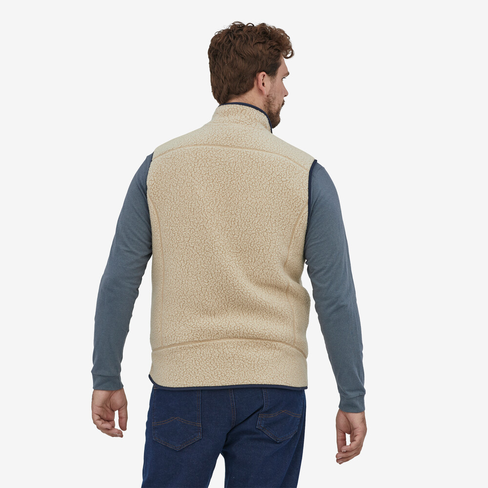 Herren-Retro-Fleeceweste