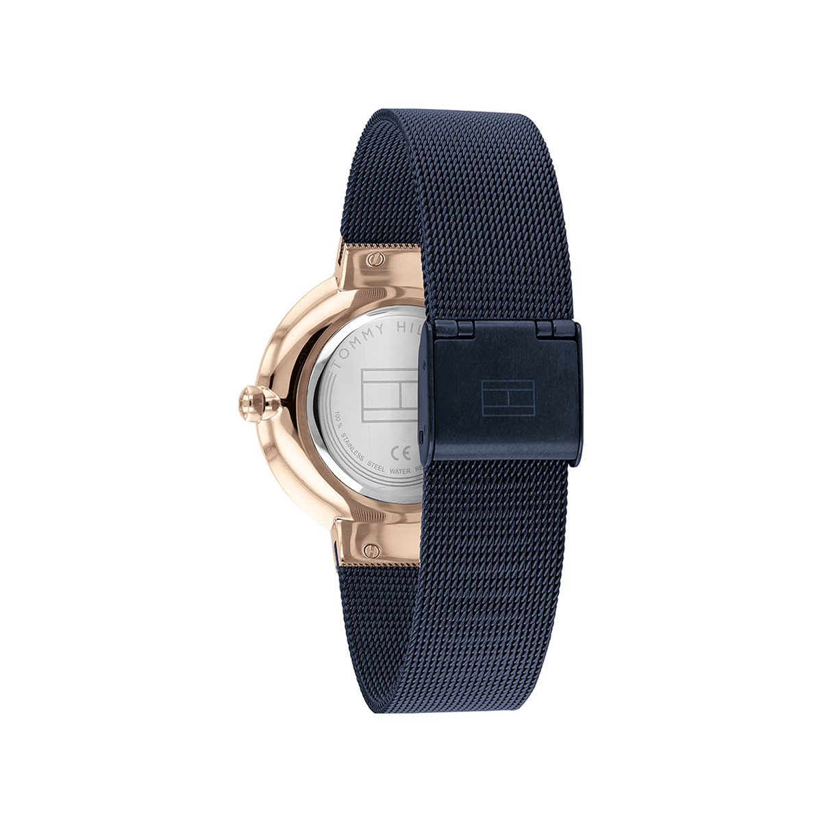 Montre Tommy Hilfiger femme acier bleu