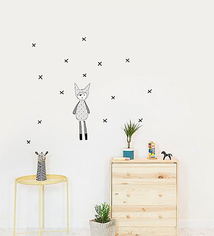 Fabelab Wallstickers Dreamy Friend Pirate - Grau m. Pirat