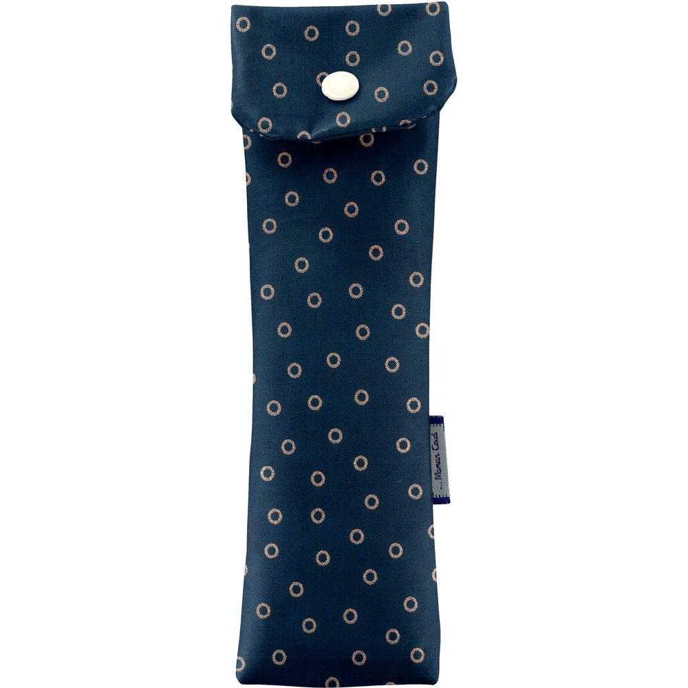 Pochette Brosse À Dents Bulle Bronze Marine