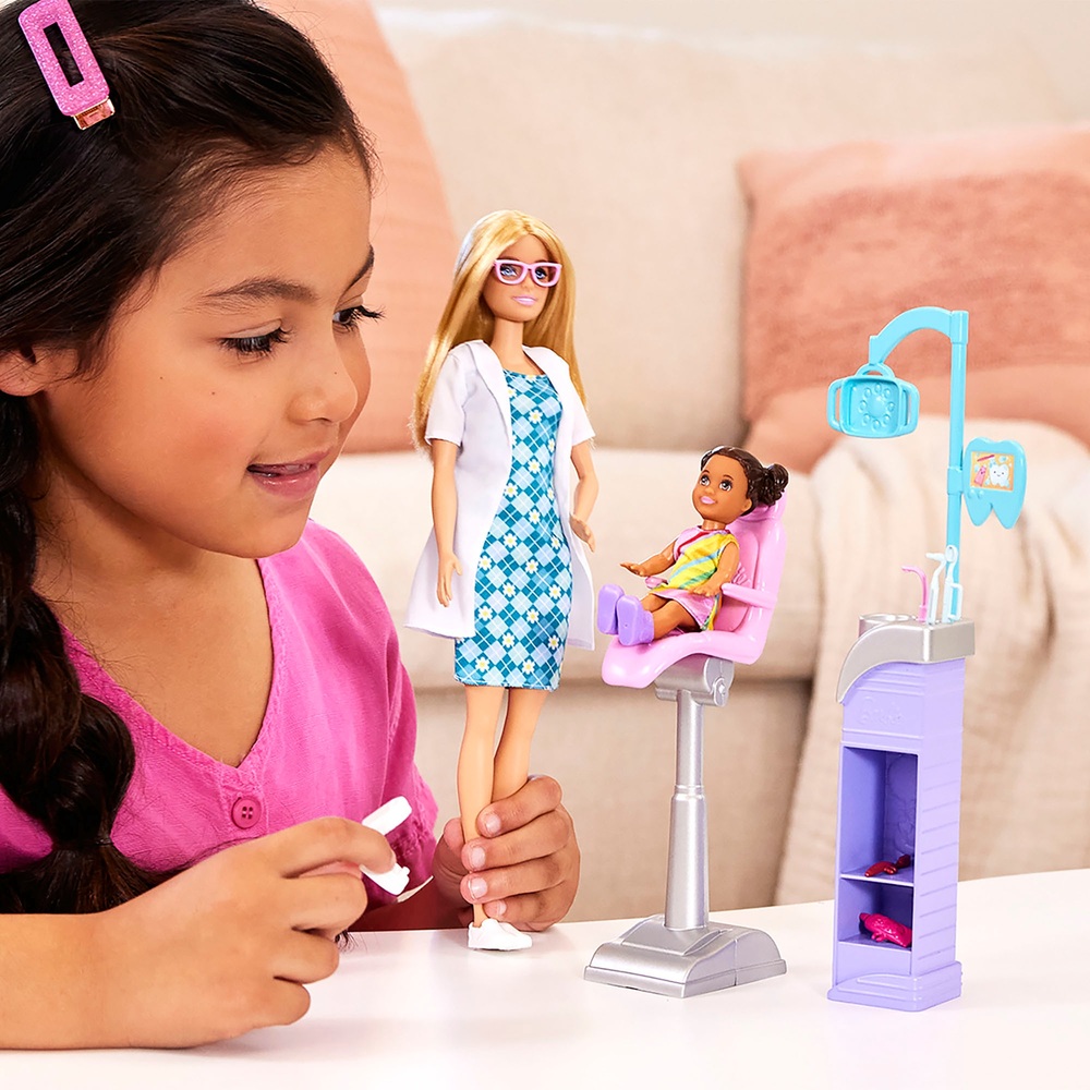 Barbie Zahnarztpuppen-Spielset