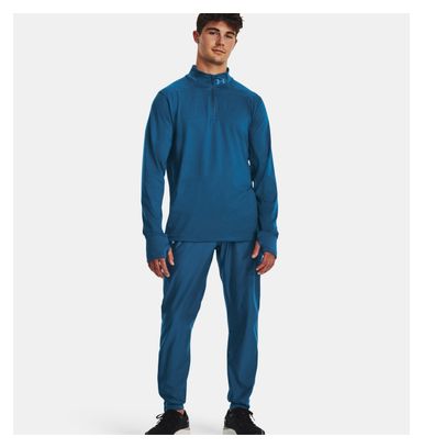 Haut 1/2 zip Under Armour Qualifier Run Bleu Homme
