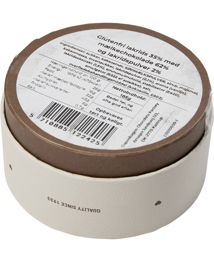 Magasin Chokolade Box, Lakridsdragé m/ mælkechokolade & lakrids ca. 185 g