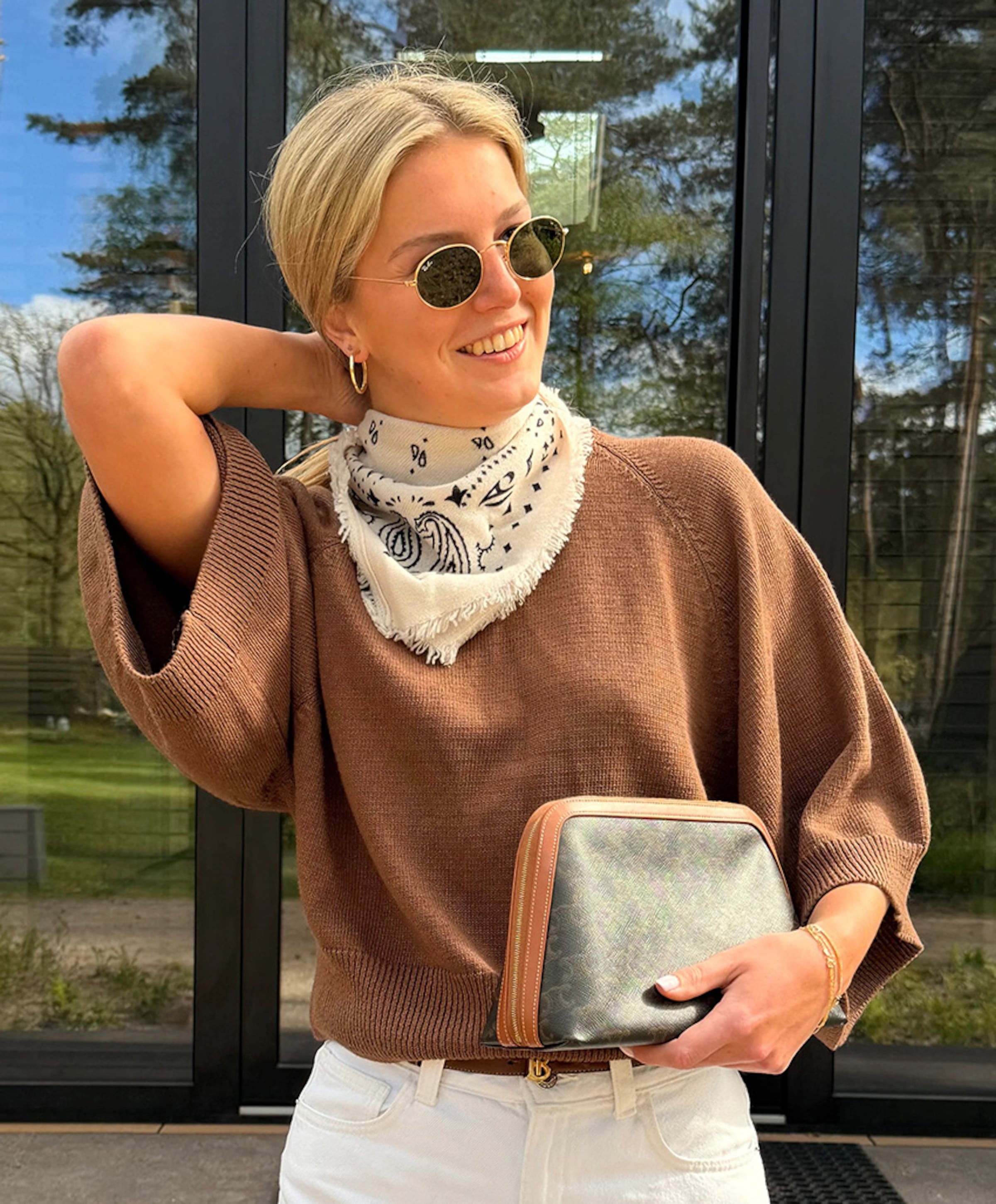 Studio Lavendel Dames sjaal beige