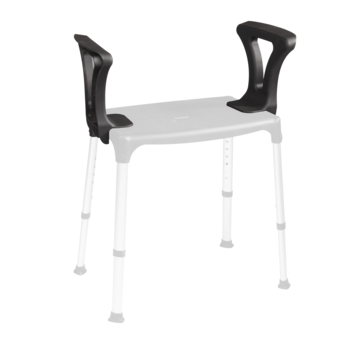 Secucare armleuning zwart tbv Quattro stoel