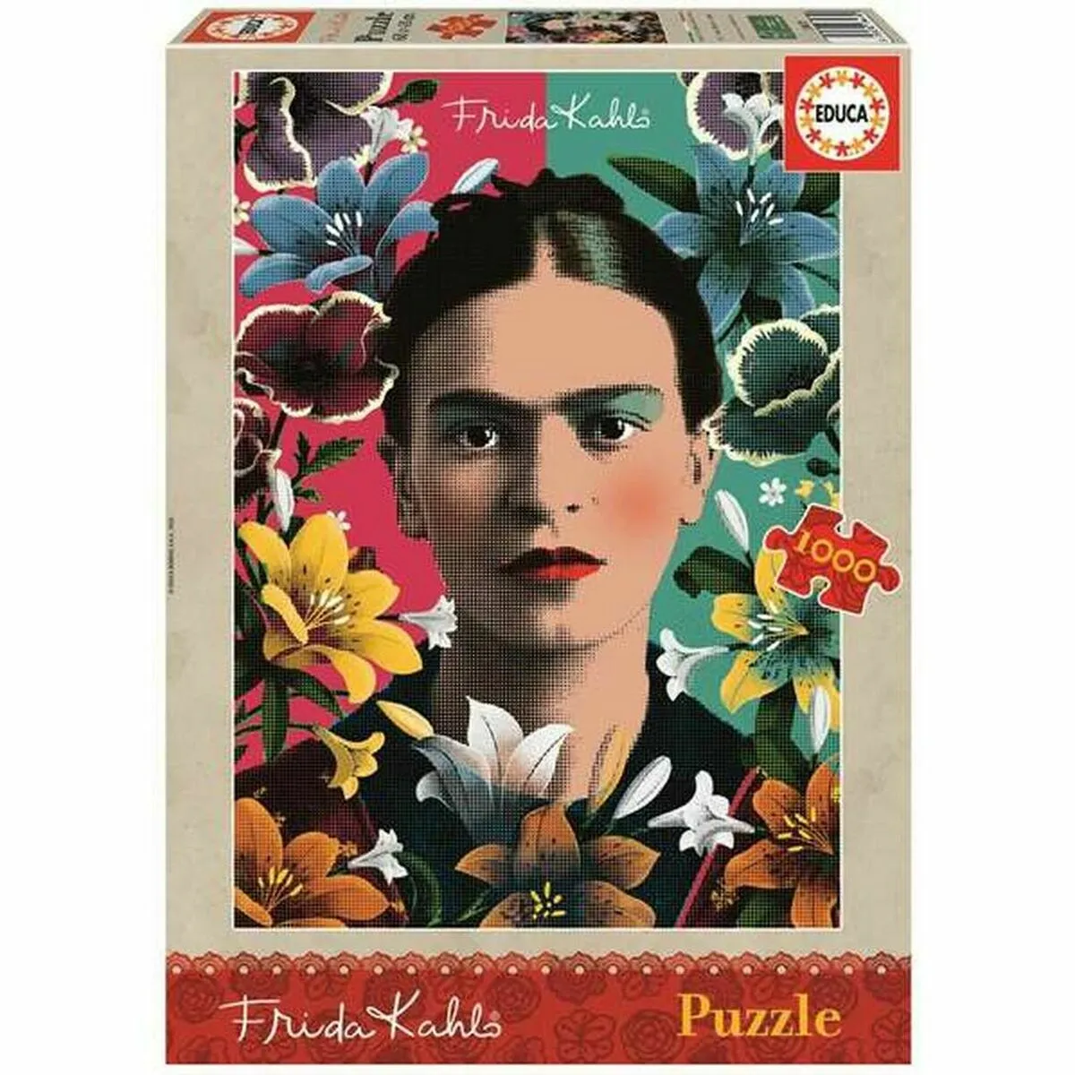 Educa Borras Educa Puzzle - Frida Kahlo
