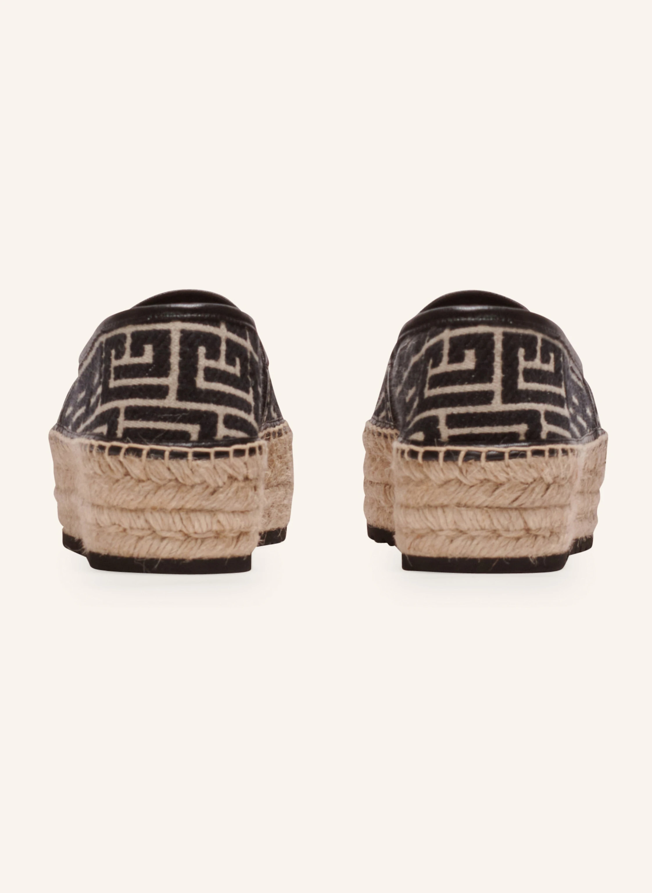 BALMAIN Espadrilles Alex mit Jacquard-Monogramm