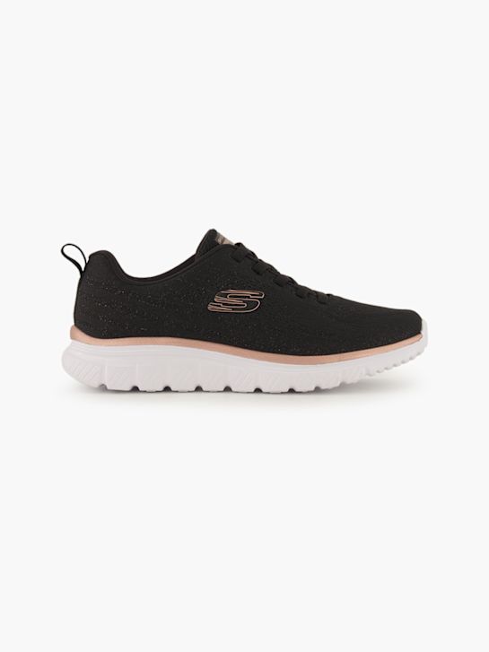 Skechers GRACEFUL 4.0 Slip-Ons Schwarz