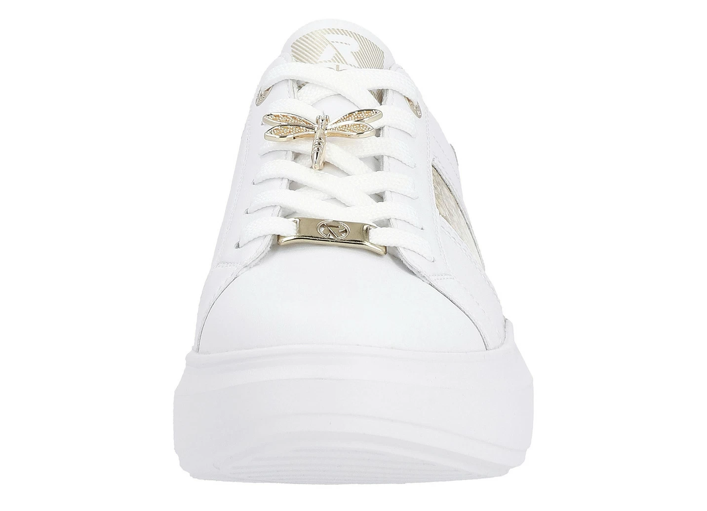 Sneaker mit Libellen-Metallschmuck