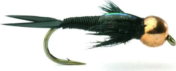 Umpqua Flies Copper John Copper/black