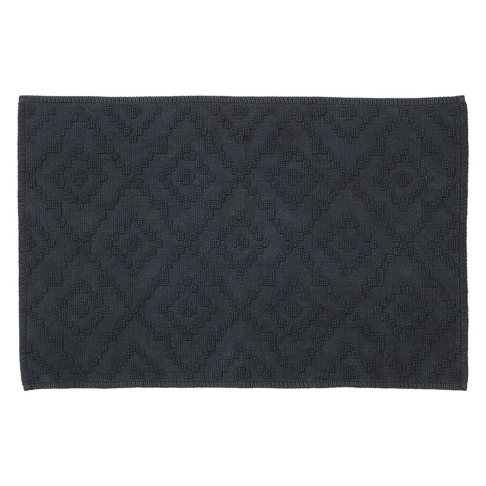 Sealskin Aztec Badmat - 60 x 90 cm - Donkergrijs