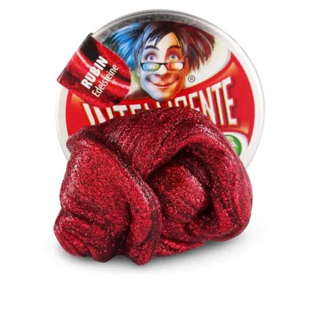 Trendbuzz Intelligente Knete, klein Rubin, Edelsteine