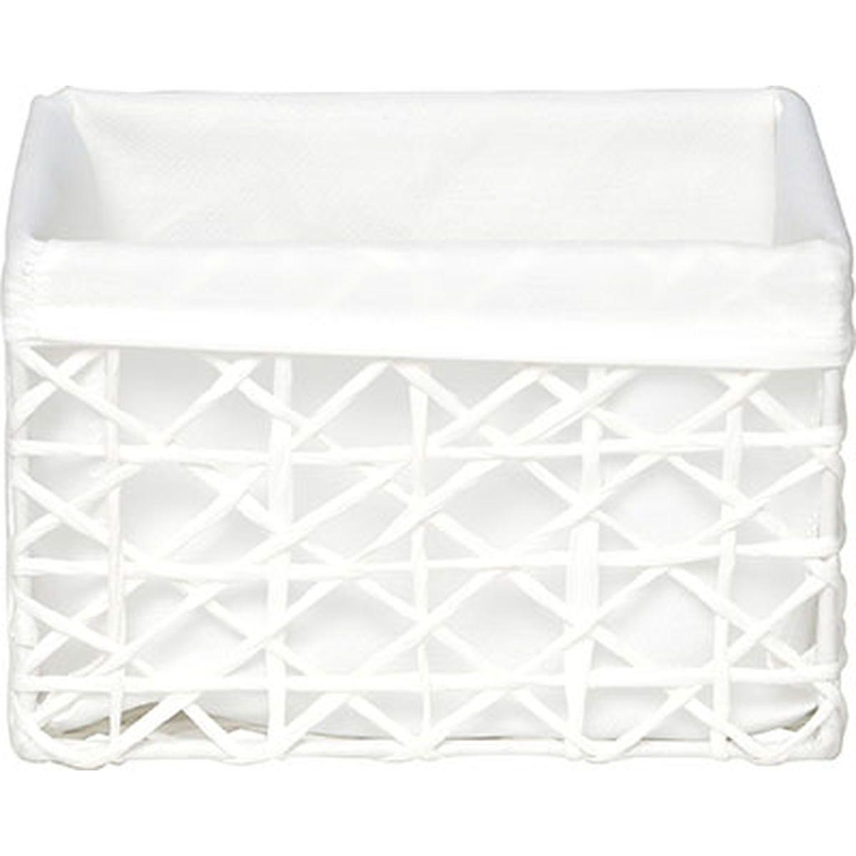 PANIER GM PAPIER BLANC