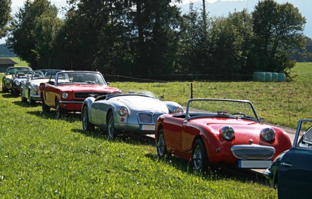 Oldtimer Tagesrallye für Zwei in München als Geschenk
