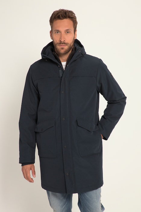 Parka, Kapuze, viele Taschen