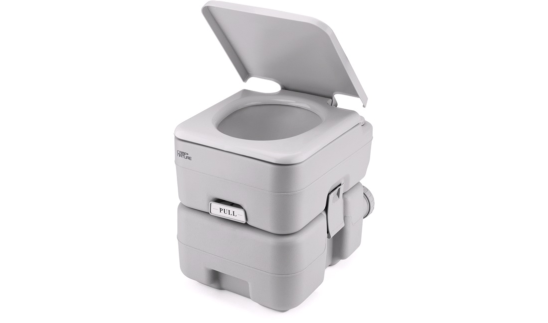 Toilet 12+20 Grå, Fresh, Camp+Nature