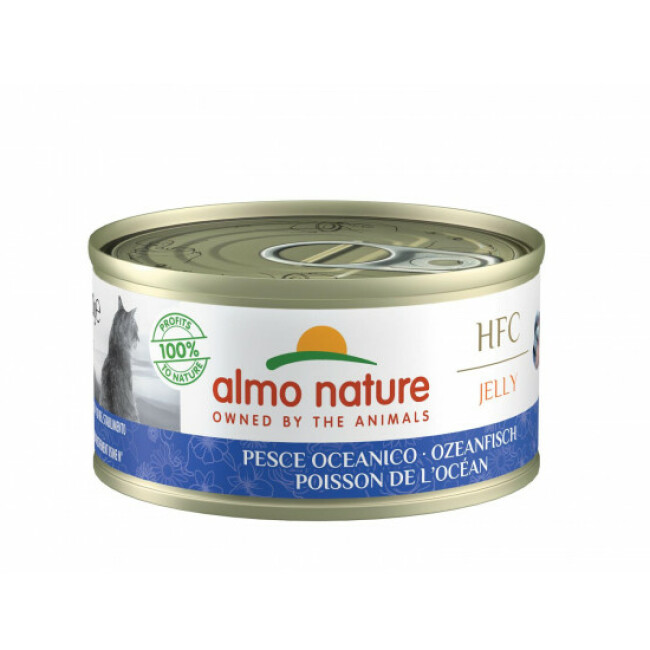 Boîtes Almo Nature HFC Jelly pour chat - Lot de 6 x 70 g