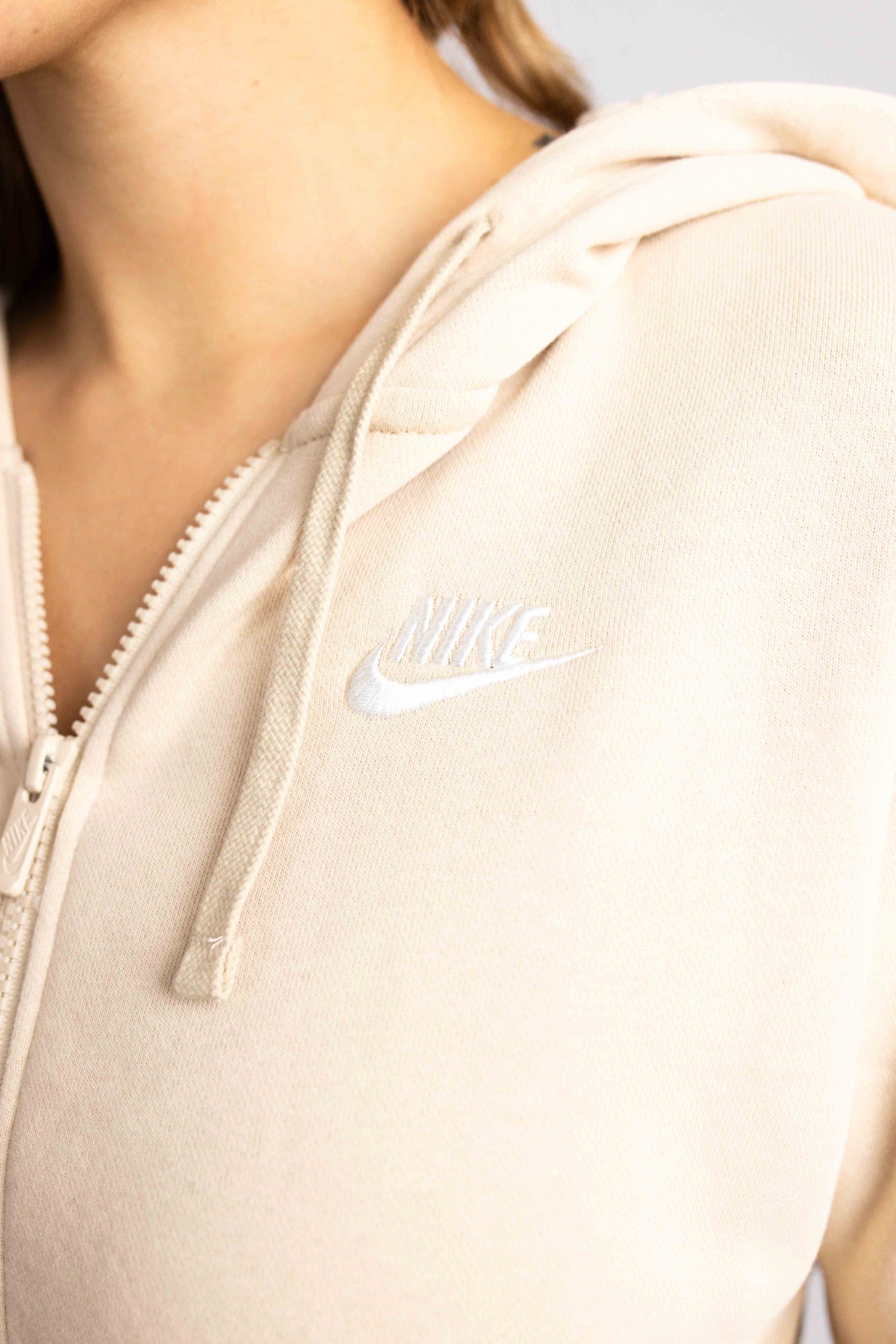 Nike Sportswear Club Fleece Trainingspak Dames Beige