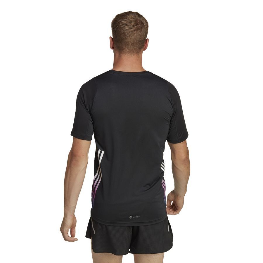 adidas T-shirt Running Run Icons - Noir
