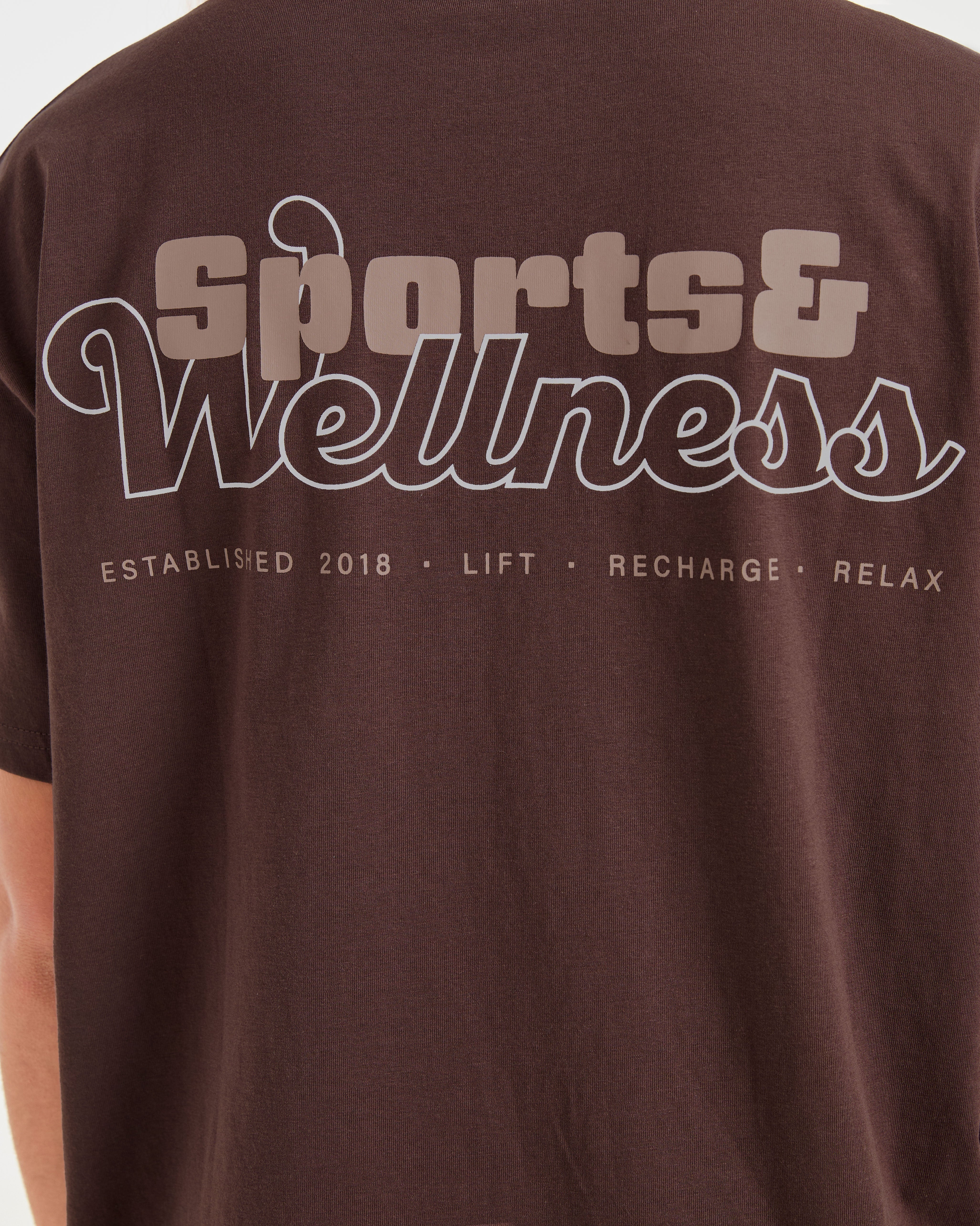 Sports Wellness Oversized T Shirt