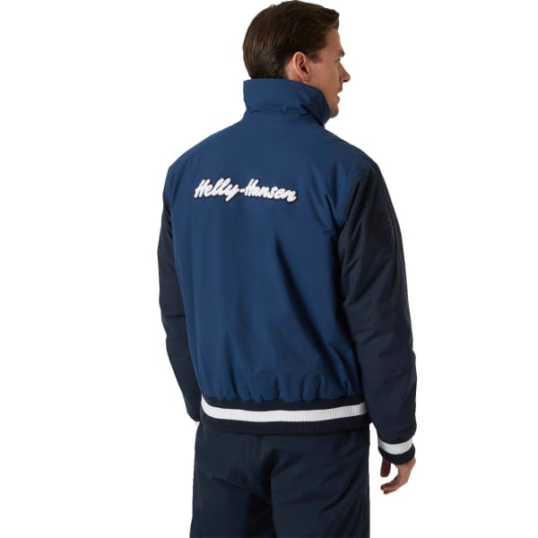 Veste de ski HELLY HANSEN APRES VARSITY JACKET OCEAN
