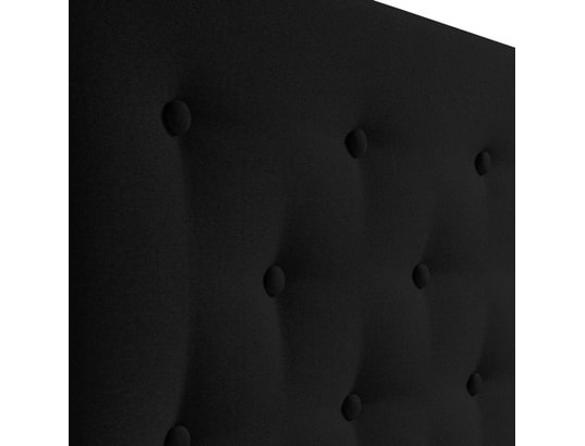 MARCKONFORT - Tête de lit oslo 140x100 cm, capitonnée tissu anthracite, ép...