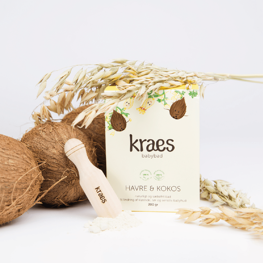 Kraes Babybad Havre & Kokos - 200 g