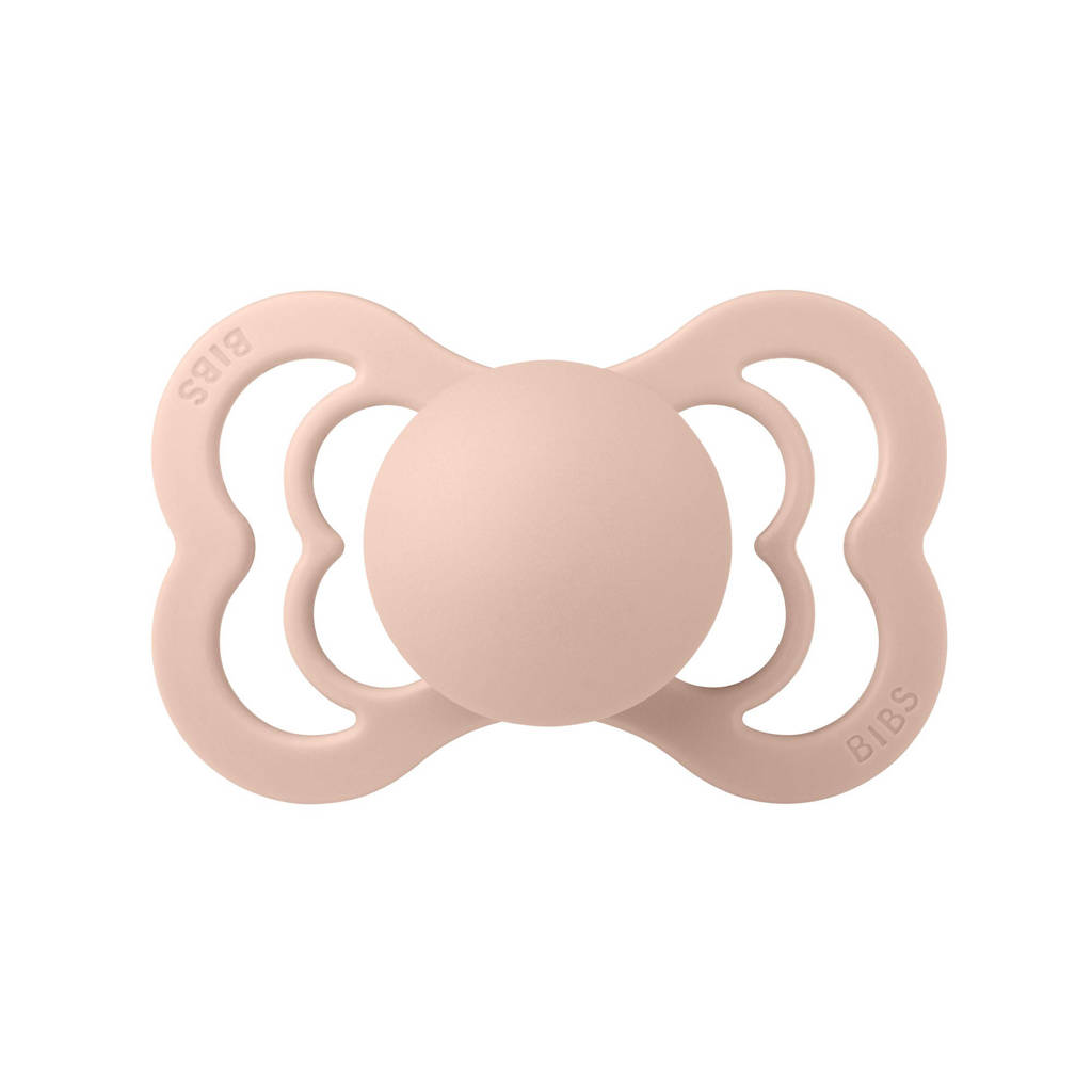 fopspeen - maat 2 - Ivory/ Blush (2 stuks)