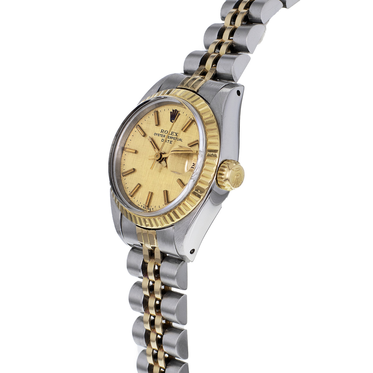 Montre d'occasion ROLEX op date 26 acier femme automatique