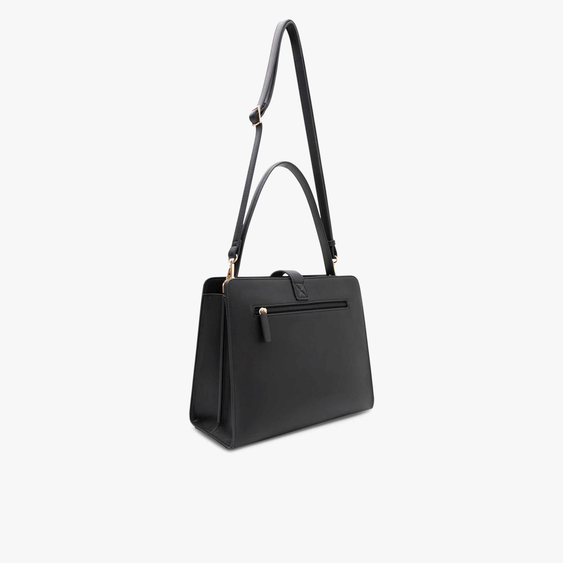 L.CREDI Damen Handtasche schwarz