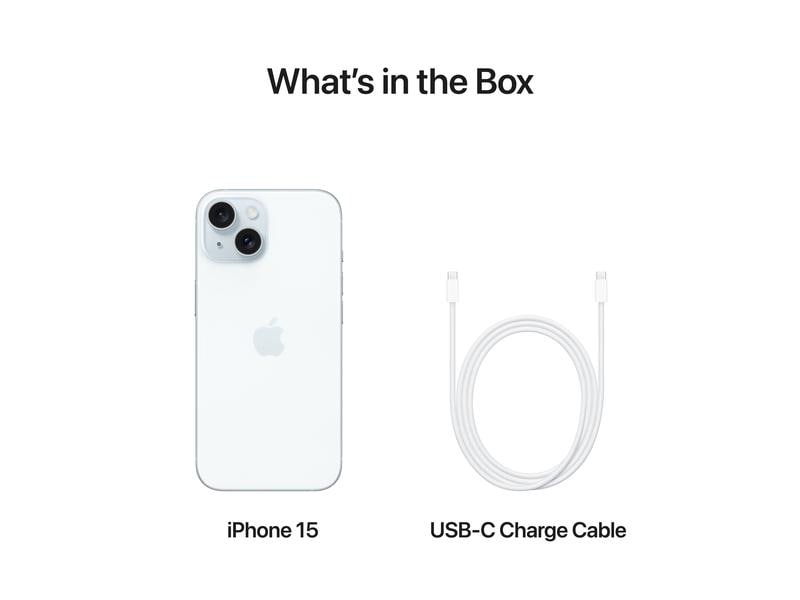Apple iPhone 15 128 GB Blau IPhone 15. Eine ganz neue Dynamik.